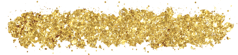 gold glitter -